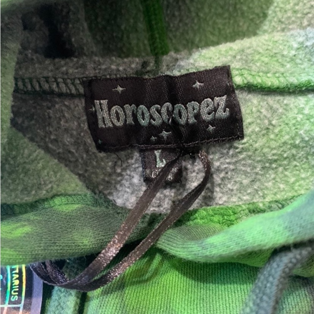 Horoscopez Dolls Kill Tie Dye Hoodie Sweatshirt NWT - Picture 2 of 6